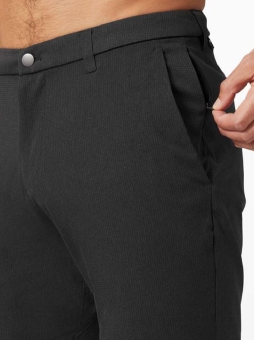 Lululemon Mens Commission Short Classic Fit 7 Inches Size 38 - Obsidian